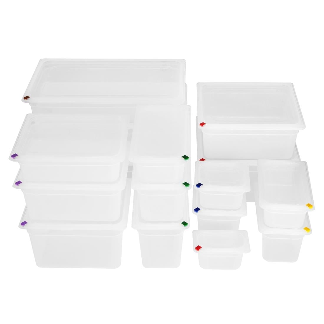 Hygiplas Click Polypropyleen 1/1 Gastronormbak 100mm (2 stuks)