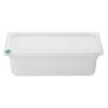 Hygiplas Click PP GN-bak 1/3 met deksel & 7 kleurclips 100 mm 3,6L (set van 4)