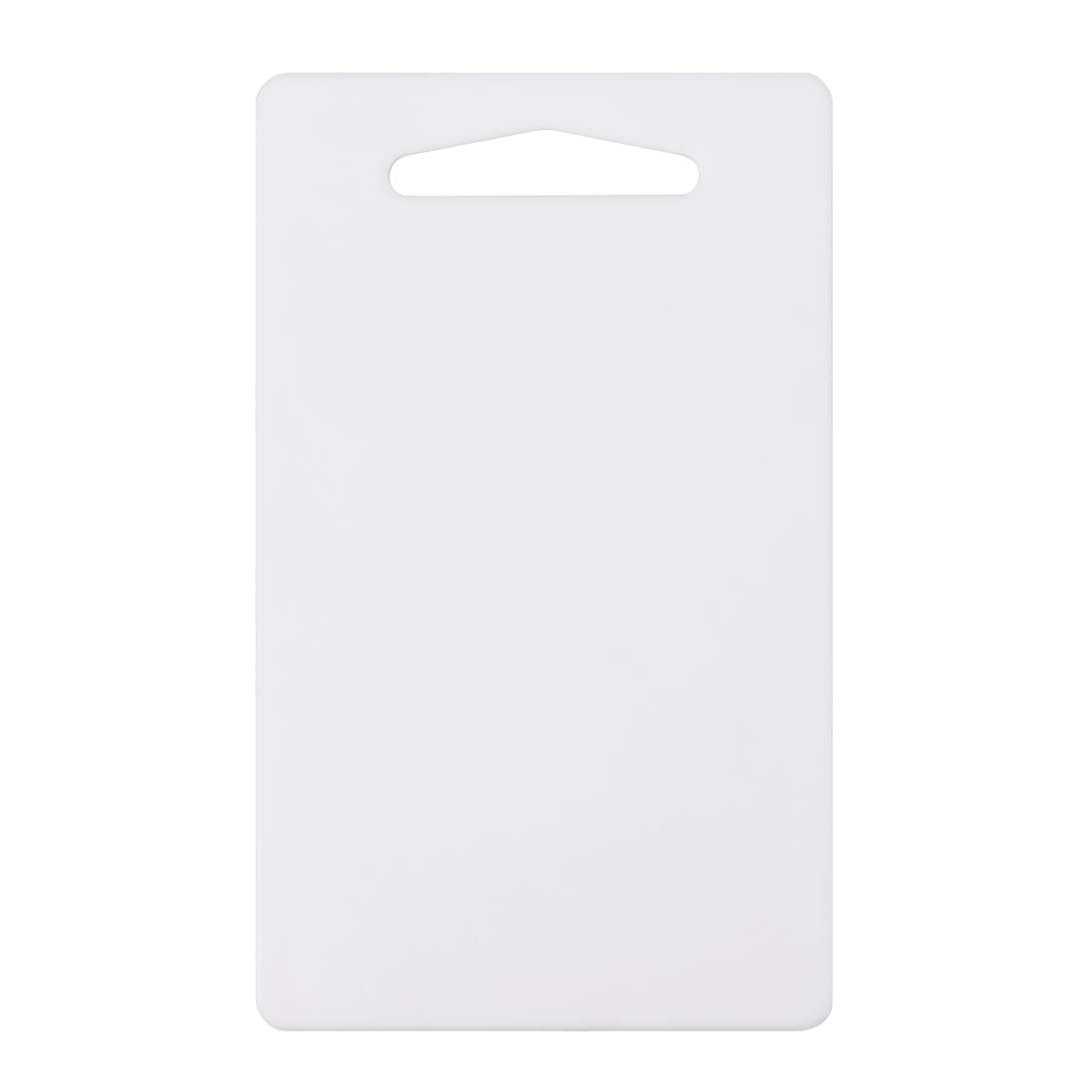 Hygiplas LDPE snijplank wit 6(H) x 150(B) x 250(D)mm