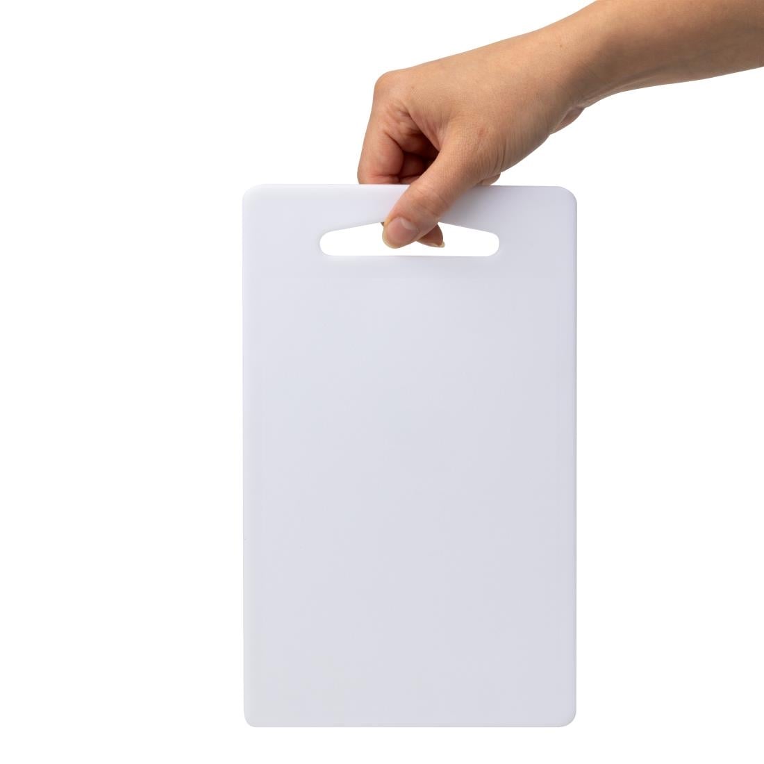 Hygiplas LDPE snijplank wit 6(H) x 150(B) x 250(D)mm
