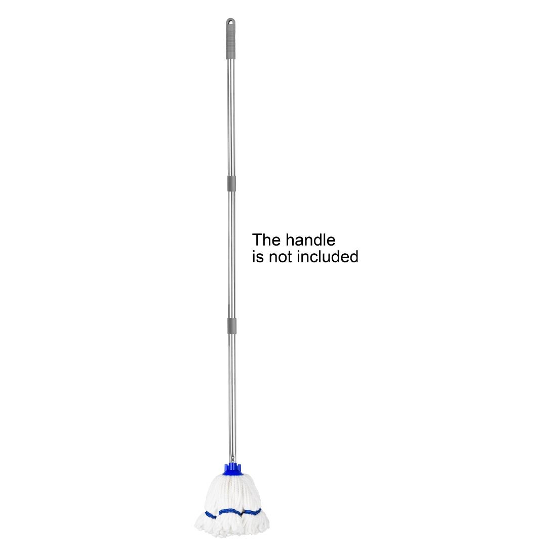 Jantex Microvezel Mop Hoofd Blauwe Streep 150g