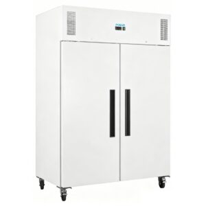 Polar G-Serie staande koelkast met dubbele deur wit 1152L