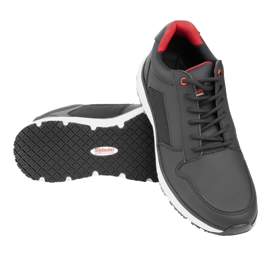 Slipbuster Microfibre Schoenen Super Comfort Zool Zwart 45