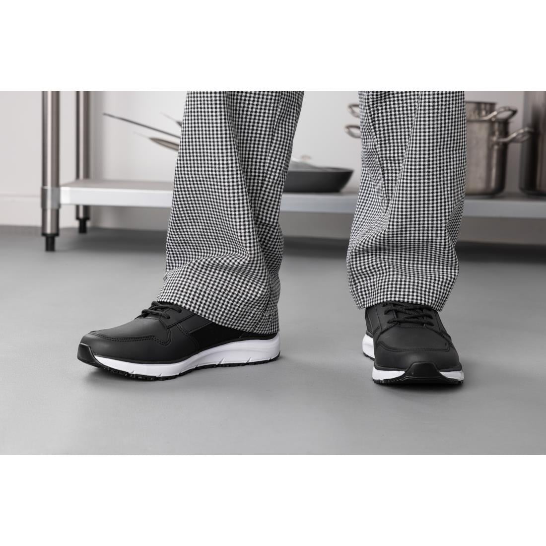 Slipbuster Microfibre Schoenen Super Comfort Zool Zwart 45