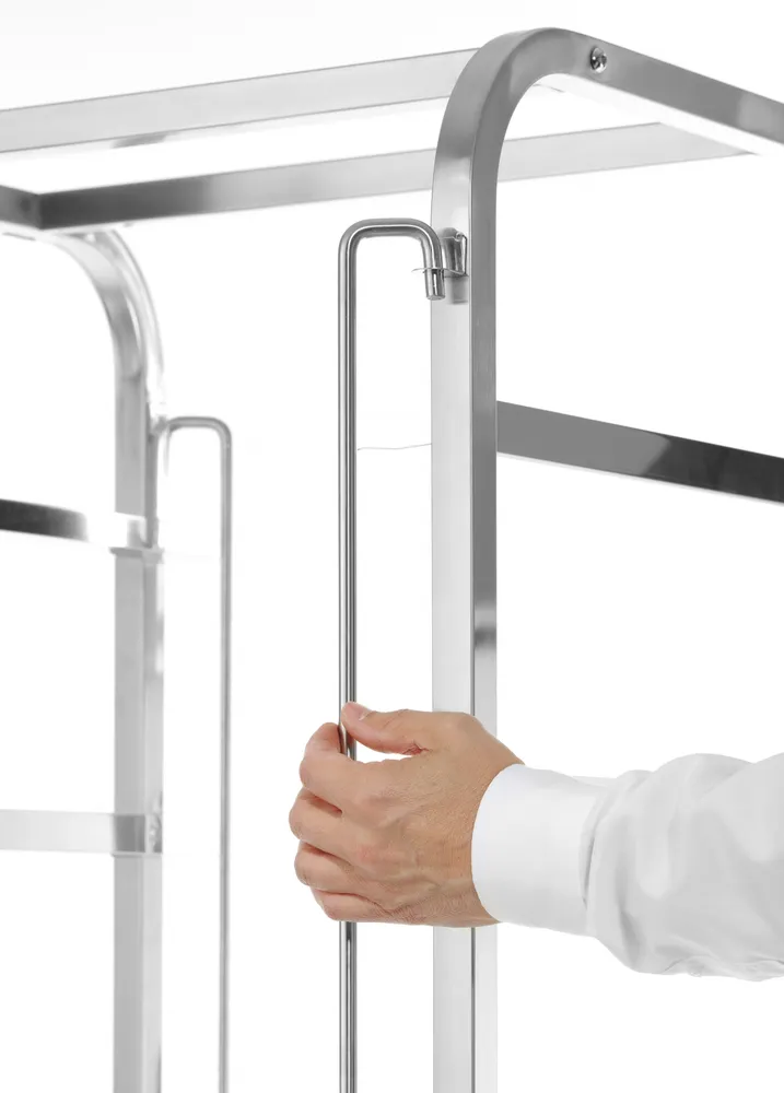 Afwaskorven trolley - 7x 500x500 mm - Afbeelding 5