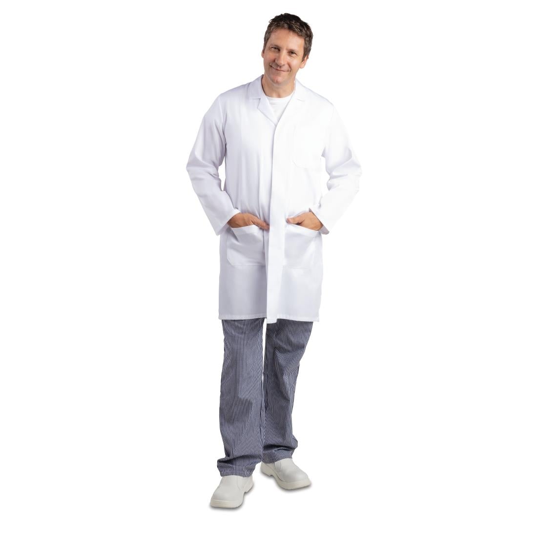 Whites lange Arbeitsjacke Unisex S - Afbeelding 3