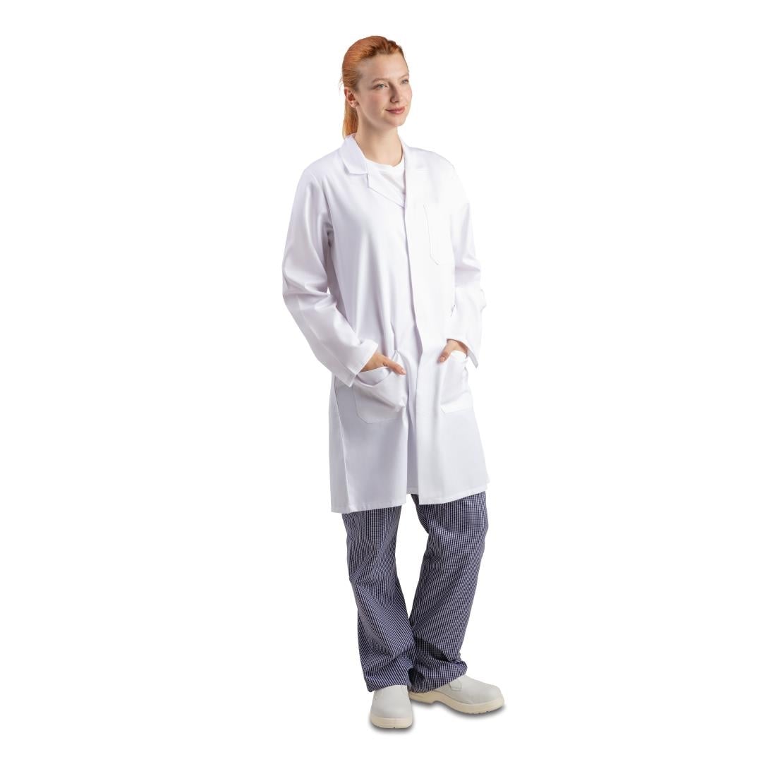 Whites lange Arbeitsjacke Unisex S - Afbeelding 4