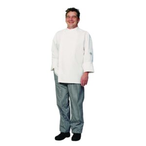 Chaud Devant Santino Kochjacke lange Ärmel weiß S