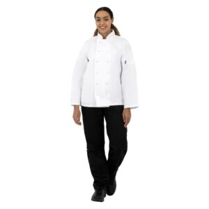 Whites Vegas Kochjacke lange Ärmel weiß XXL
