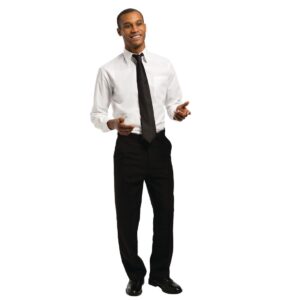 Chef Works Unisex-Langarmhemd Weiß S