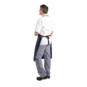 Whites wasserdichte Latzschürze blau