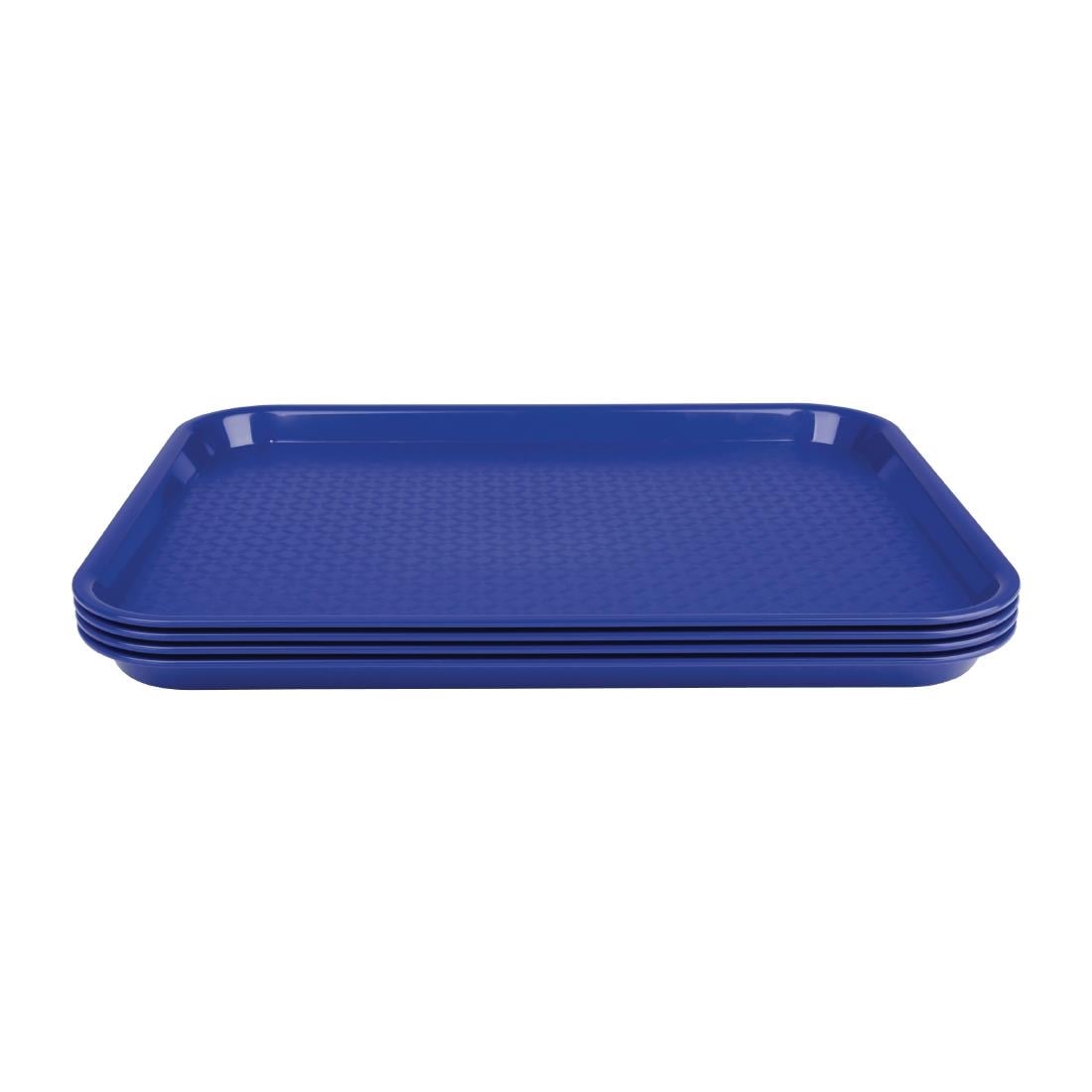 Olympia Kristallon polypropyleen dienblad blauw 34,5x26,5cm - Afbeelding 4
