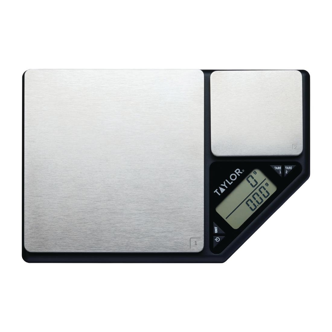 Taylor Pro Dual Platform Digitale Keukenweegschaal 5Kg/500G - Afbeelding 2