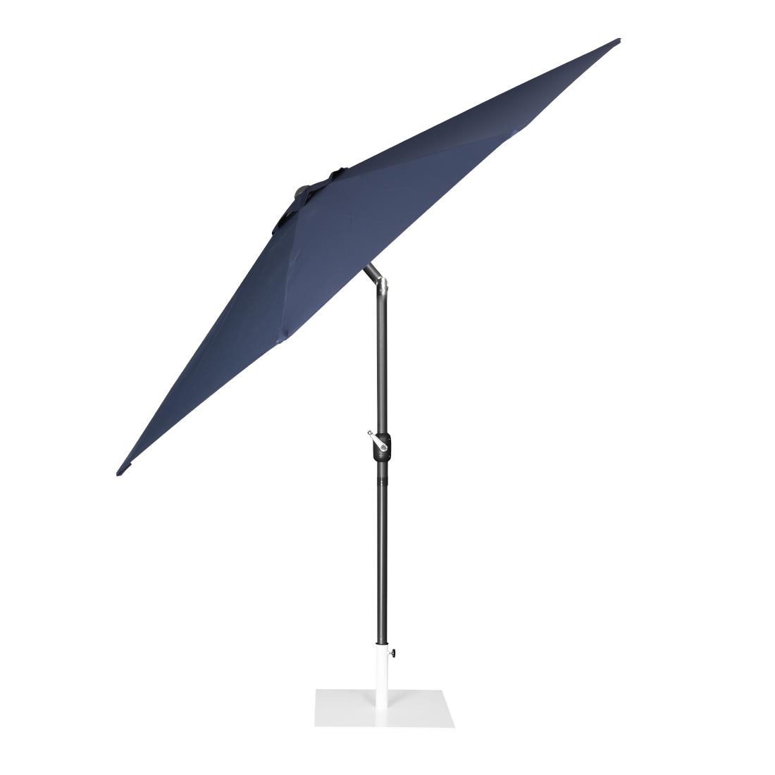 Bolero Sevilla Ronde Parasol 3M Diameter Marineblauw - Afbeelding 3