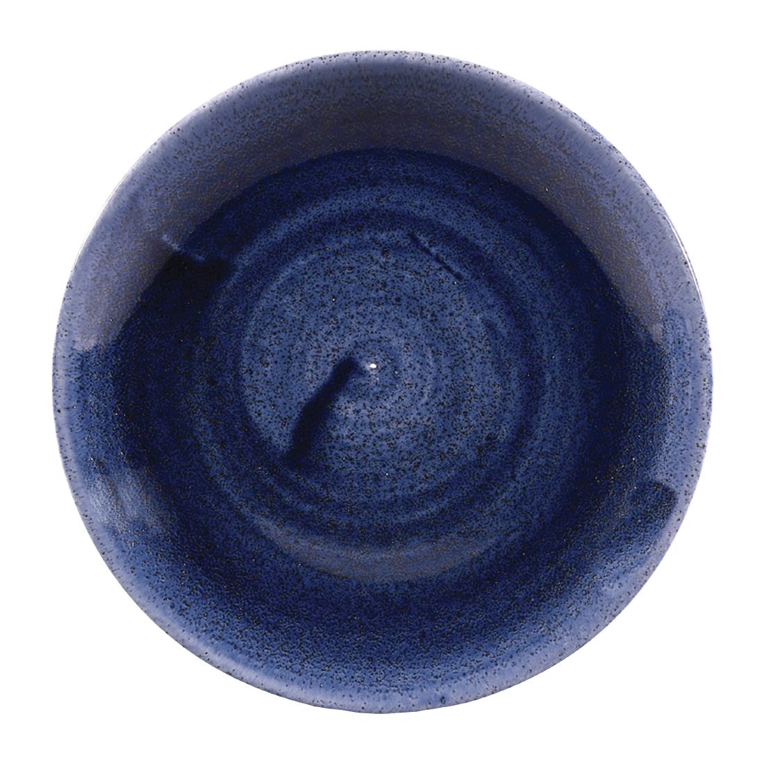 Churchill Stonecast Patina Cobalt Blue Evolve Coupe Bord 16.5cm (12 stuks) - Afbeelding 2