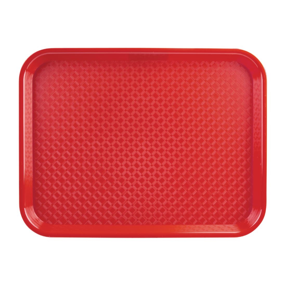 Olympia Kristallon polypropyleen dienblad rood 45 x 35cm - Afbeelding 2
