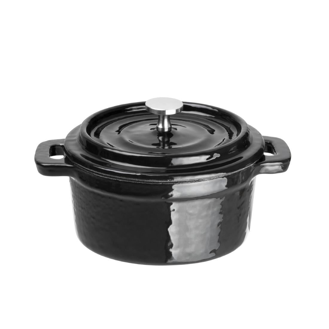 Vogue gietijzeren inductie mini braadpan rond 7,5(H) x 10(Ø)cm - Afbeelding 2