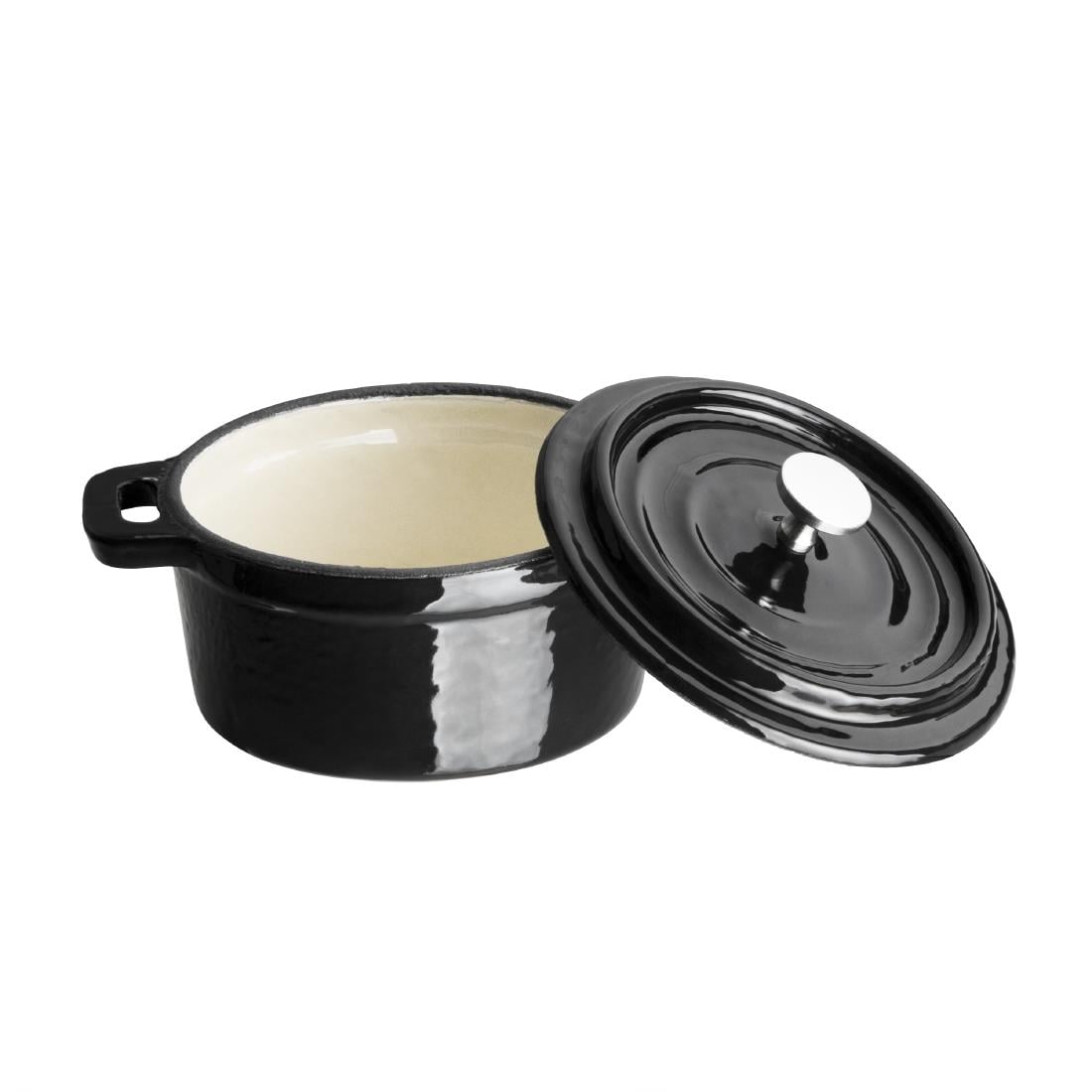 Vogue gietijzeren inductie mini braadpan rond 7,5(H) x 10(Ø)cm - Afbeelding 4
