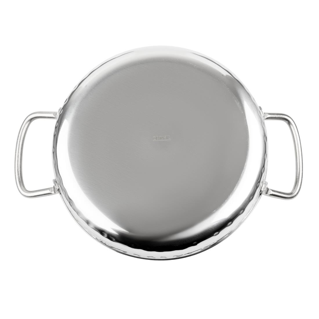 Olympia Tafelpresentatie Handvat Schotel Roestvrij Staal Gehamerd 125mm - Afbeelding 4