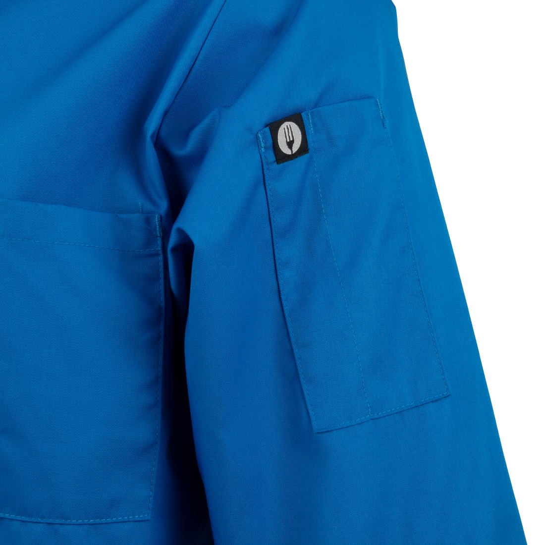 Chef Works unisex koksbuis blauw S - Afbeelding 5