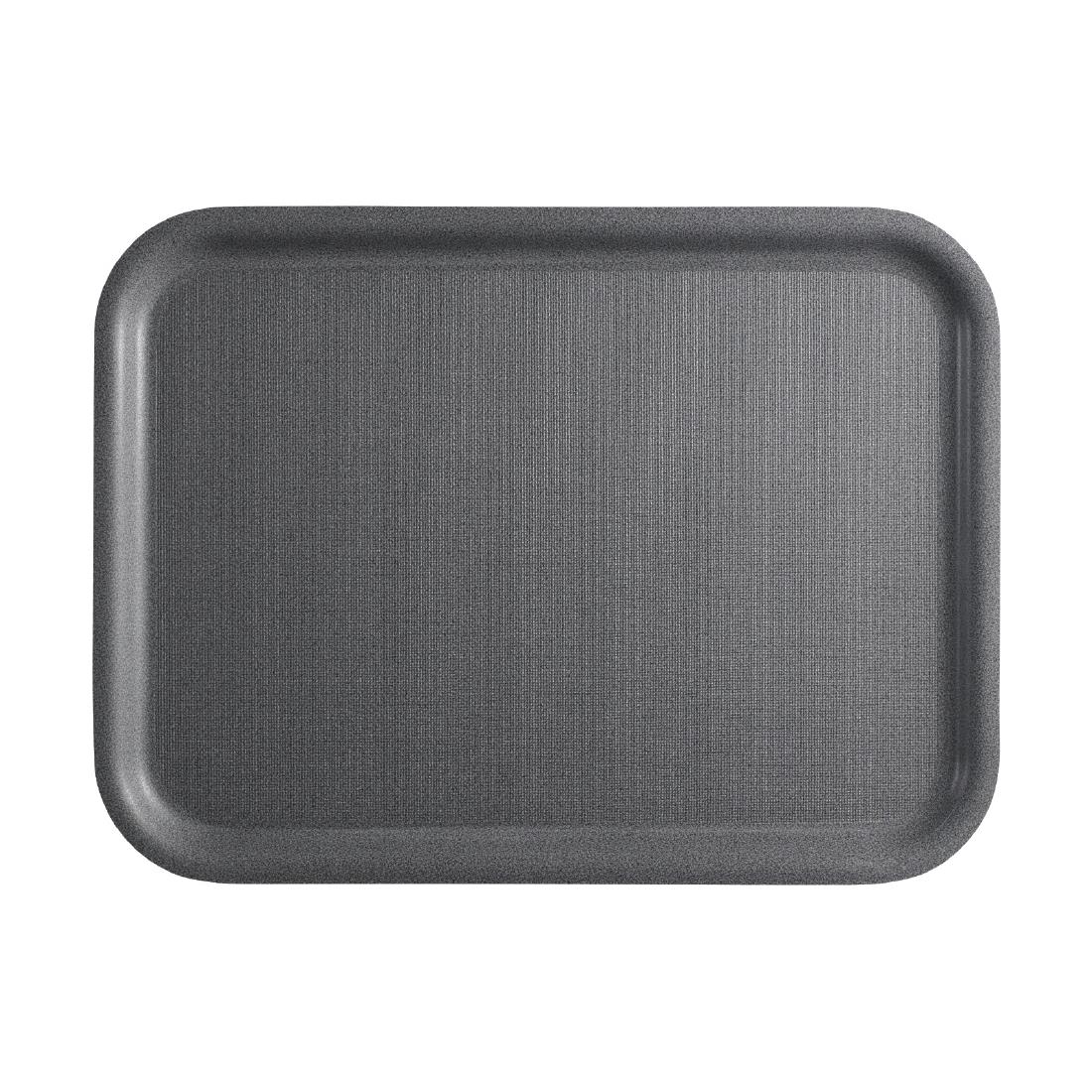 Cambro Mykonos Dienblad Houtskool Antislip Oppervlak 330x430mm - Afbeelding 2
