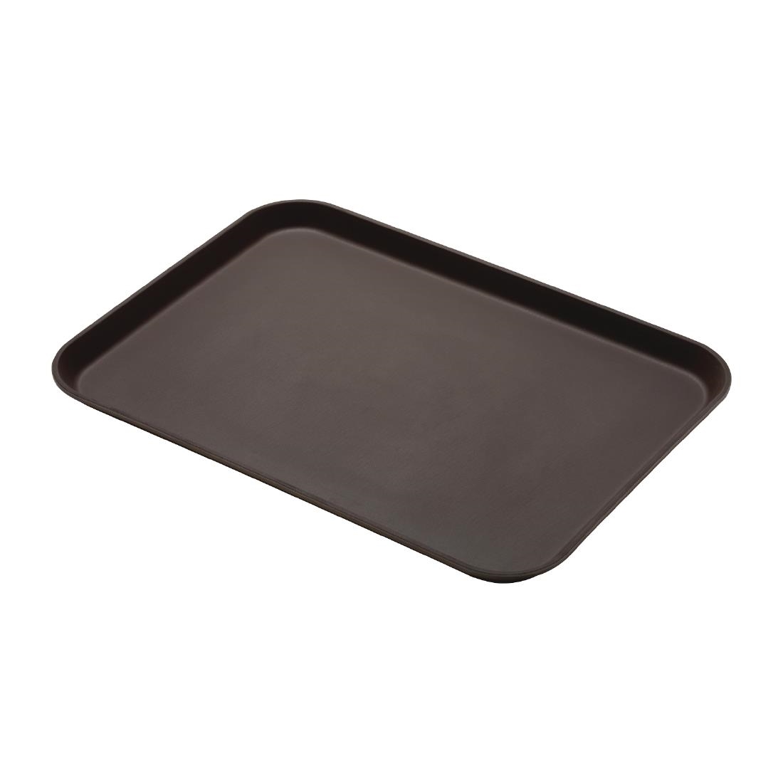 Cambro Camtread glasvezel anti-slip dienblad bruin 45x65cm - Afbeelding 2