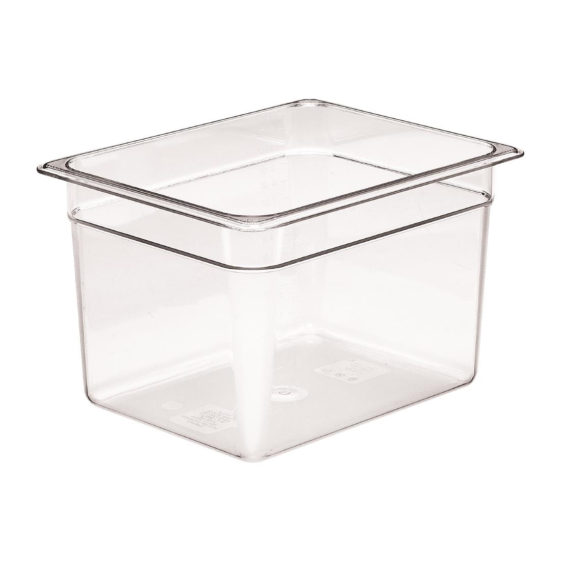 Cambro polycarbonaat bak GN 1/2 20cm - Afbeelding 2