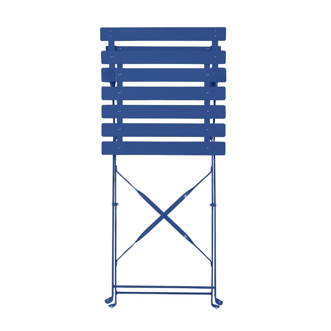 Bolero Perth Pavement Style Klapstoelen Donker Marineblauw (2 stuks) - Afbeelding 3