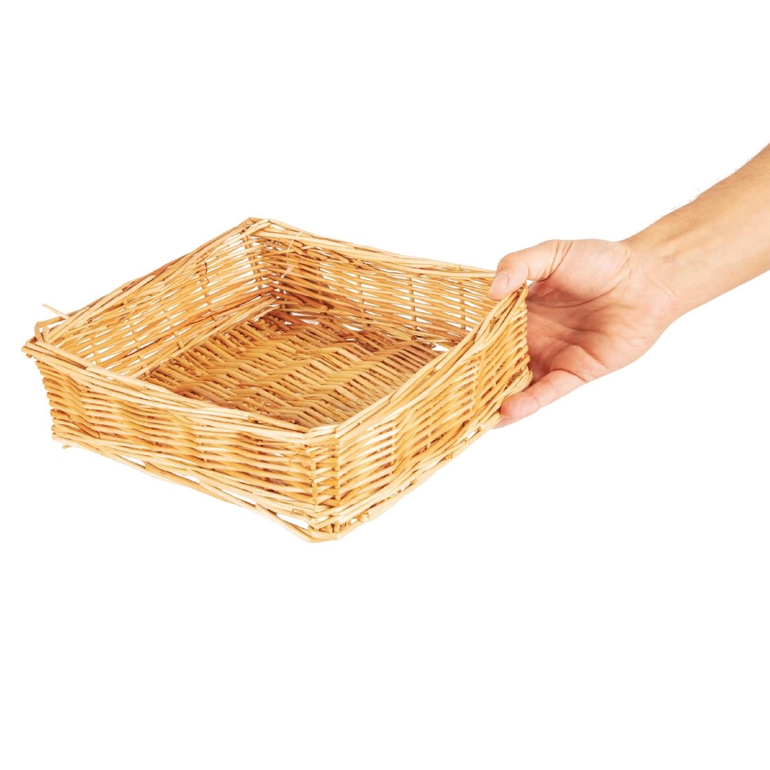 Olympia vierkant tafelmandje 24x24cm - Afbeelding 5