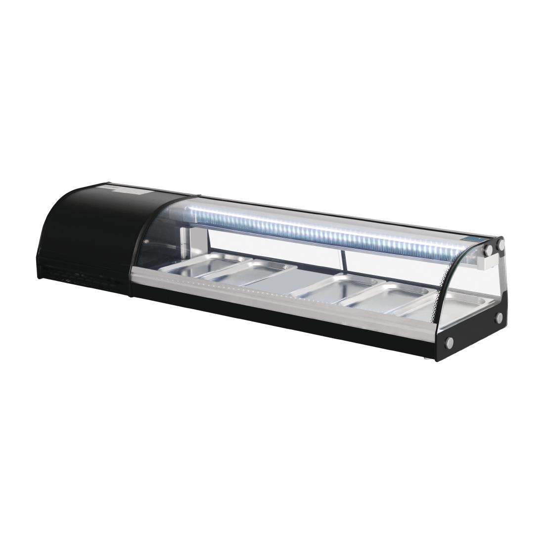 Polar G-serie gekoelde sushivitrine 5xGN 1/3 - Afbeelding 3