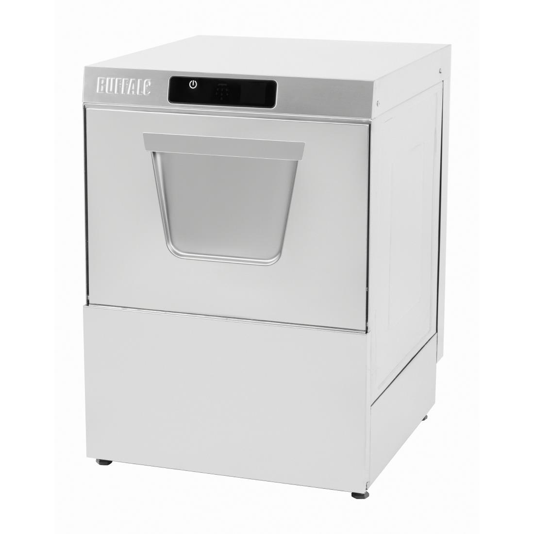 Buffalo Digitale Onderbouw Vaatwasser Met Afvoerpomp 500mm Mand 5.5Kw Enkelvoudige Fase - Afbeelding 2