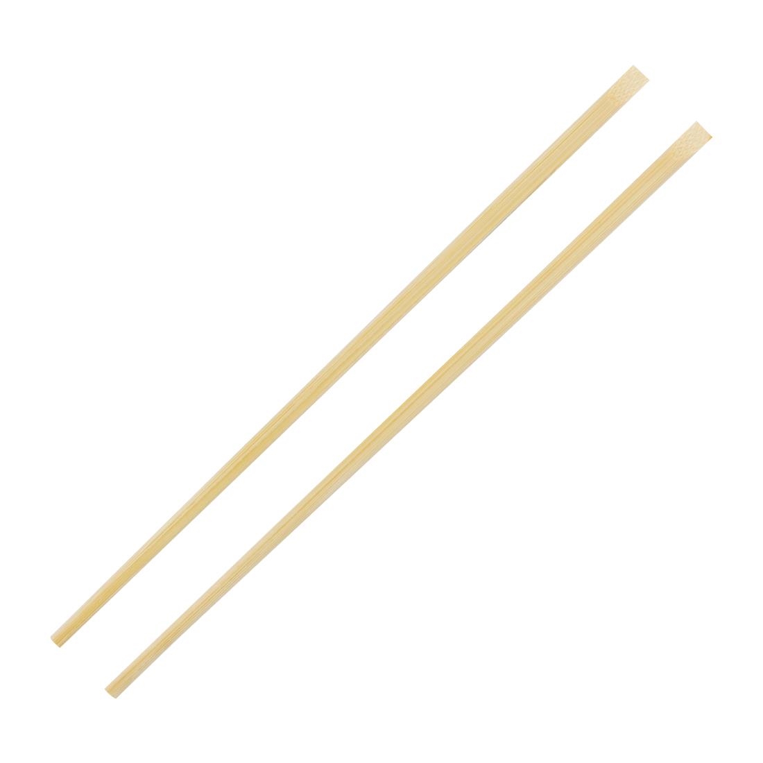 Fiesta Compostable biologisch afbreekbare bamboe eetstokjes (100 stuks) - Afbeelding 3