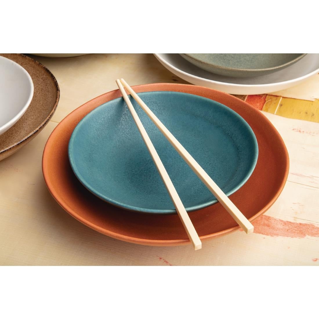Fiesta Compostable biologisch afbreekbare bamboe eetstokjes (100 stuks) - Afbeelding 7
