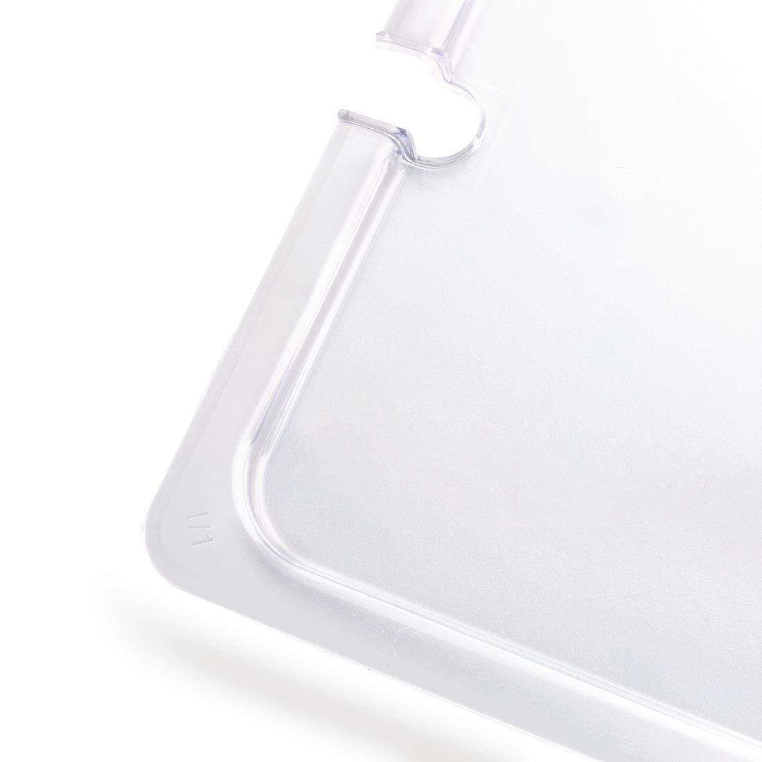 Vogue polycarbonaat deksel met lepeluitsparing GN 1/1 - Afbeelding 4