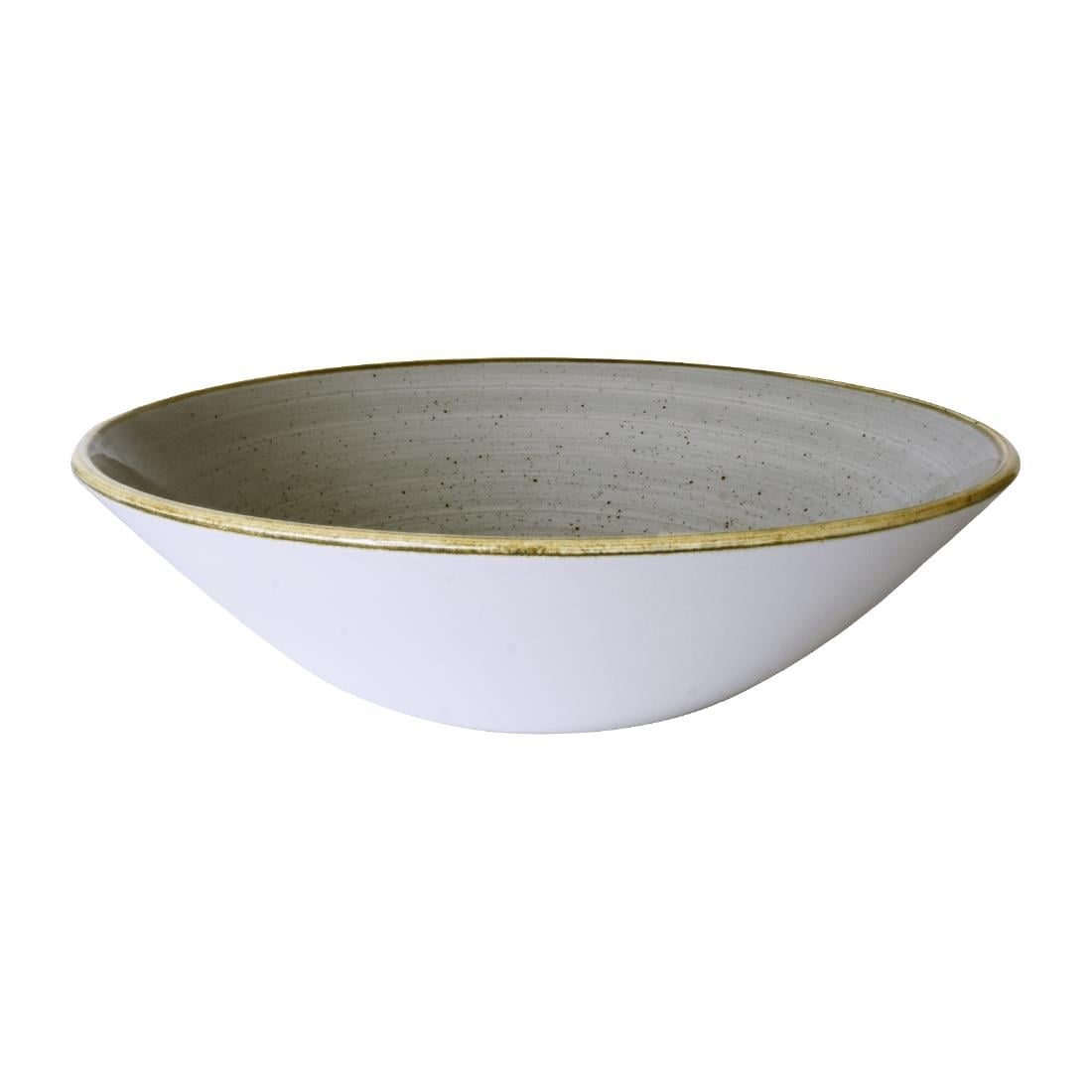 Churchill Stonecast Grey Cappuccino Evolve Diepe Coupe Kom 19.1cm (6 stuks) - Afbeelding 3