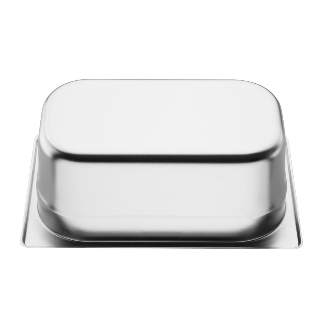 Vogue RVS 1/4 Gastronorm bak 100mm - Afbeelding 7