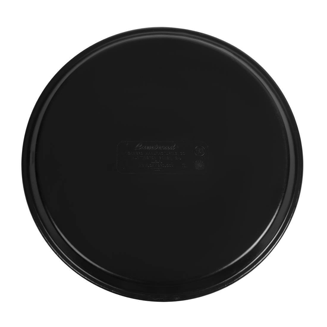 Cambro Camtread rond antislip glasvezel dienblad zwart 28cm - Afbeelding 6