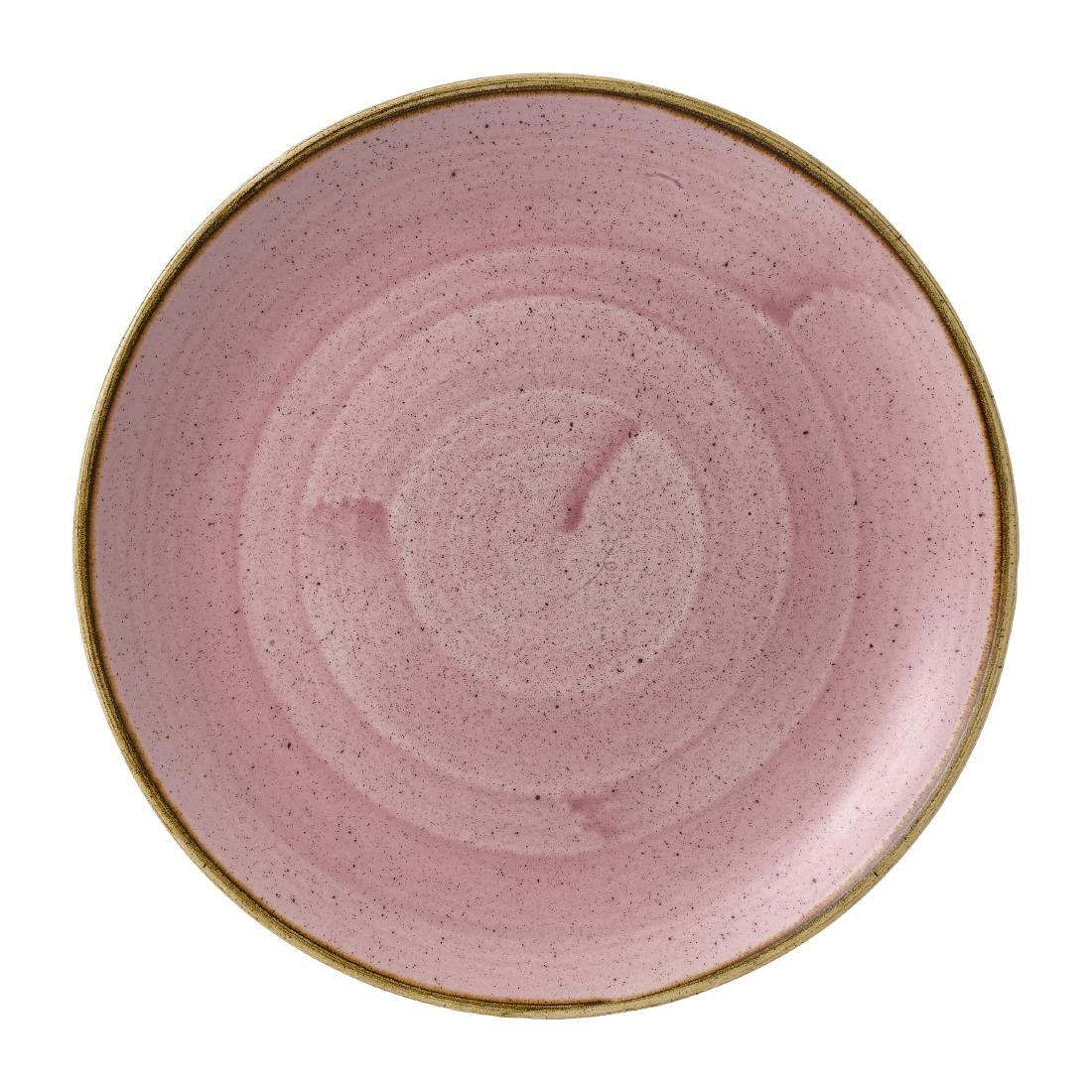 Churchill Stonecast Petal Pink Evolve Coupe Bord 27cm (12 stuks) - Afbeelding 2
