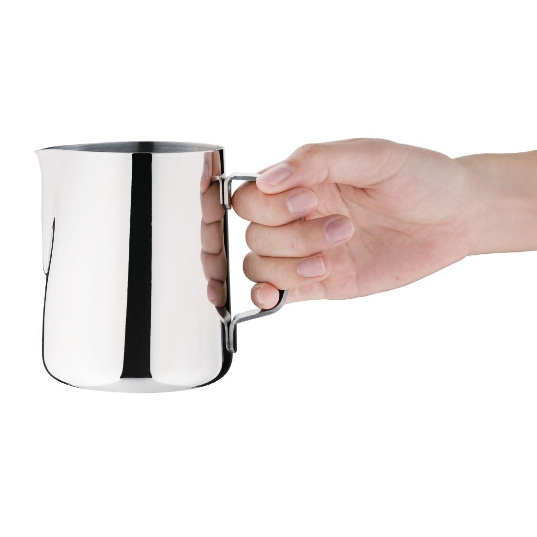 Olympia RVS melkkan 590ml - Afbeelding 3