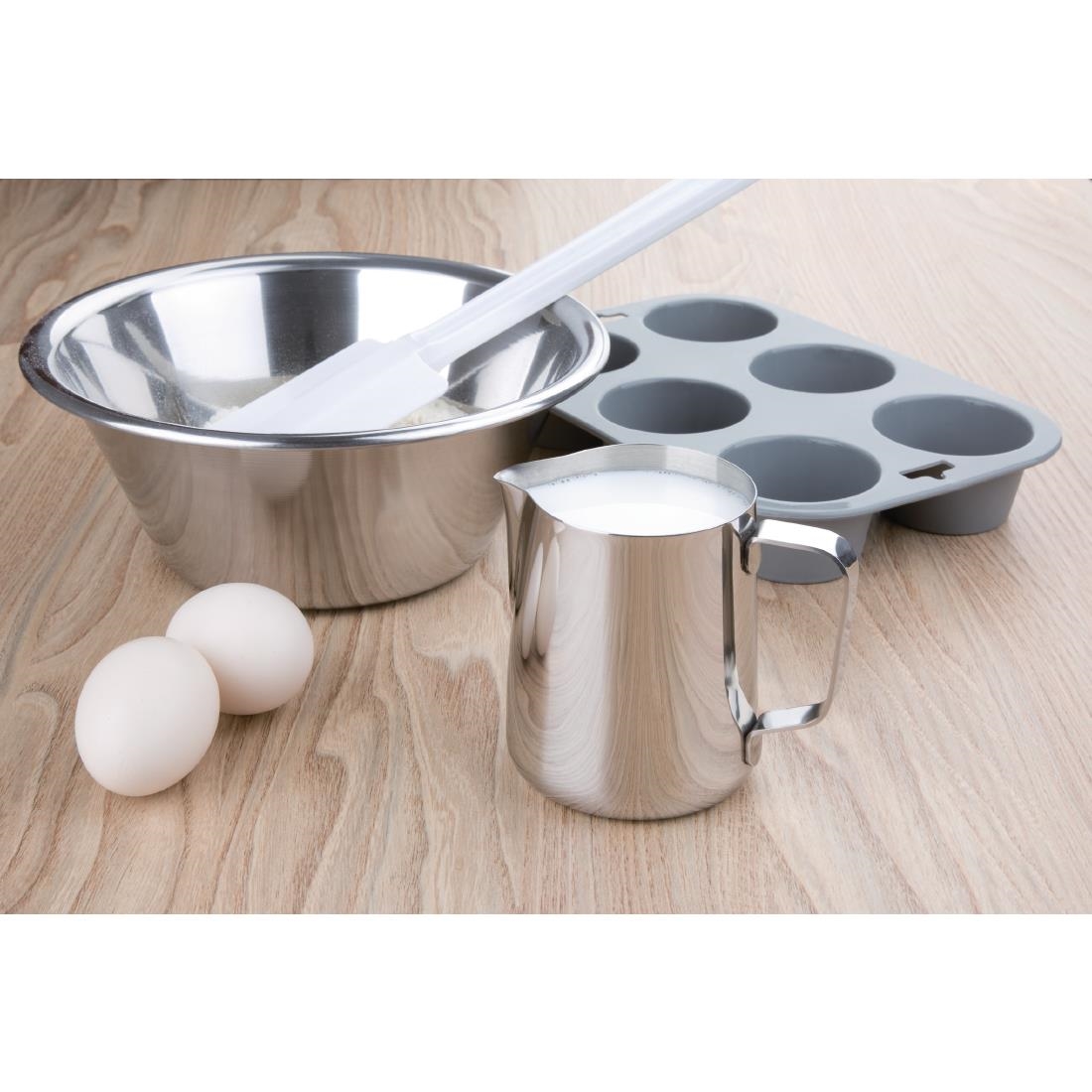 Olympia RVS melkkan 590ml - Afbeelding 4