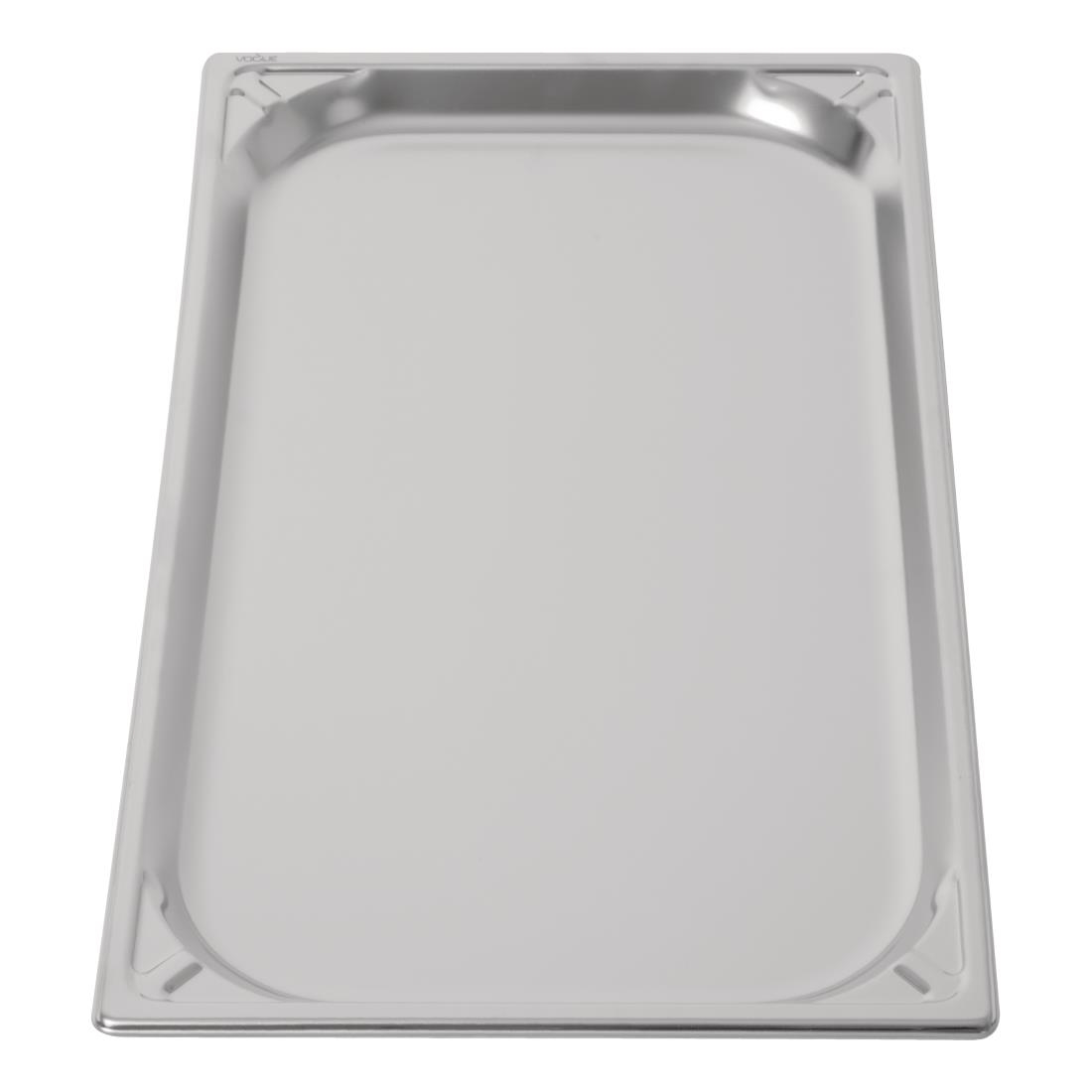 Vogue heavy-duty RVS GN 1/1 bak 20mm - Afbeelding 3