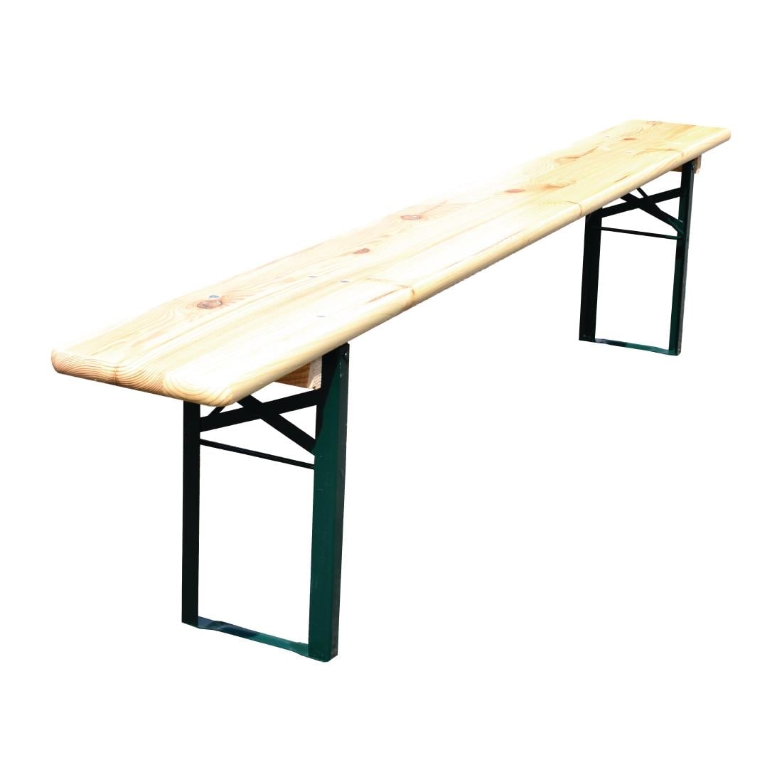 Opklapbare bierbank 220 (L) x 25 (W) cm - Afbeelding 2