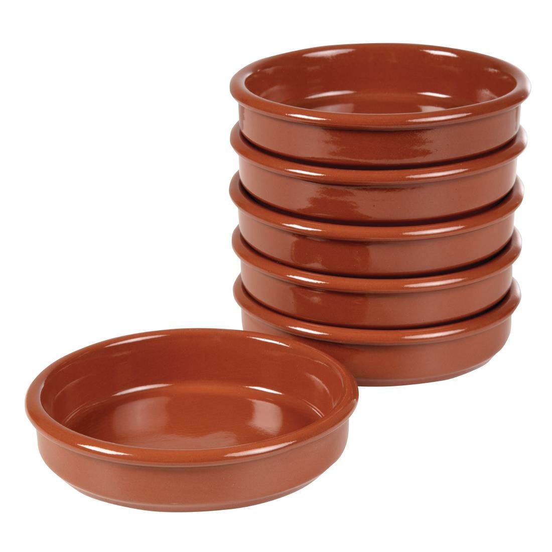 Terracotta tapasschaaltjes 12,8cm (24 stuks) - Afbeelding 5