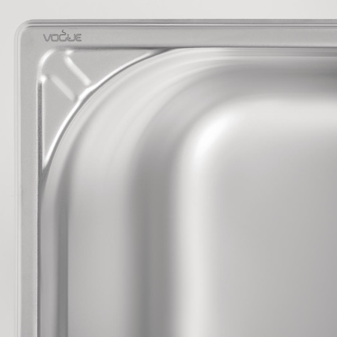 Vogue heavy duty RVS 1/2 gastronormbak 200mm - Afbeelding 6