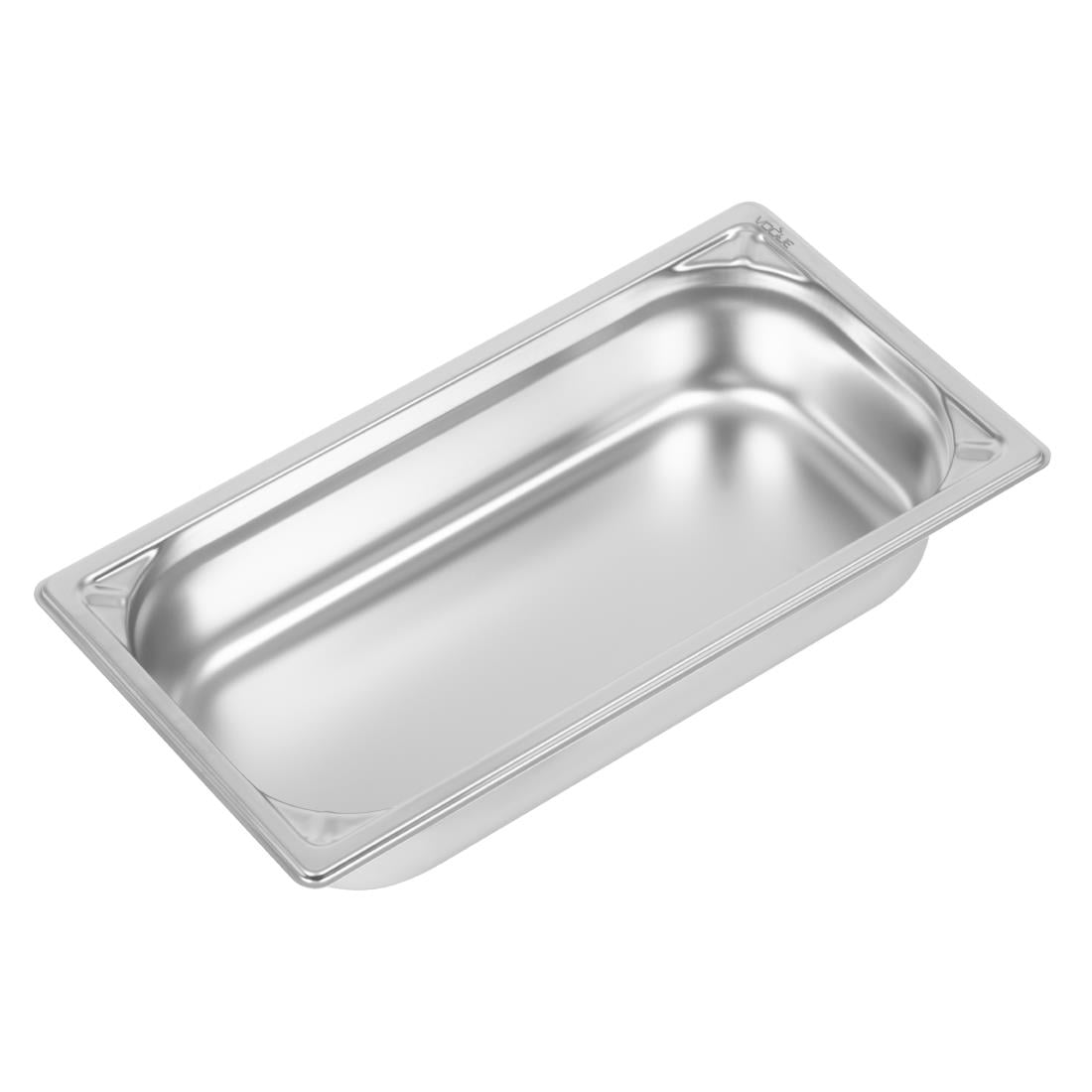 Vogue heavy duty RVS 1/3 gastronormbak 65mm - Afbeelding 2
