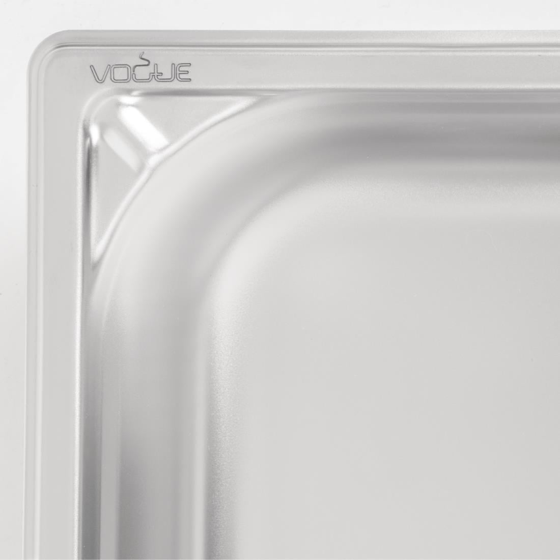 Vogue heavy duty RVS 1/3 gastronormbak 65mm - Afbeelding 6