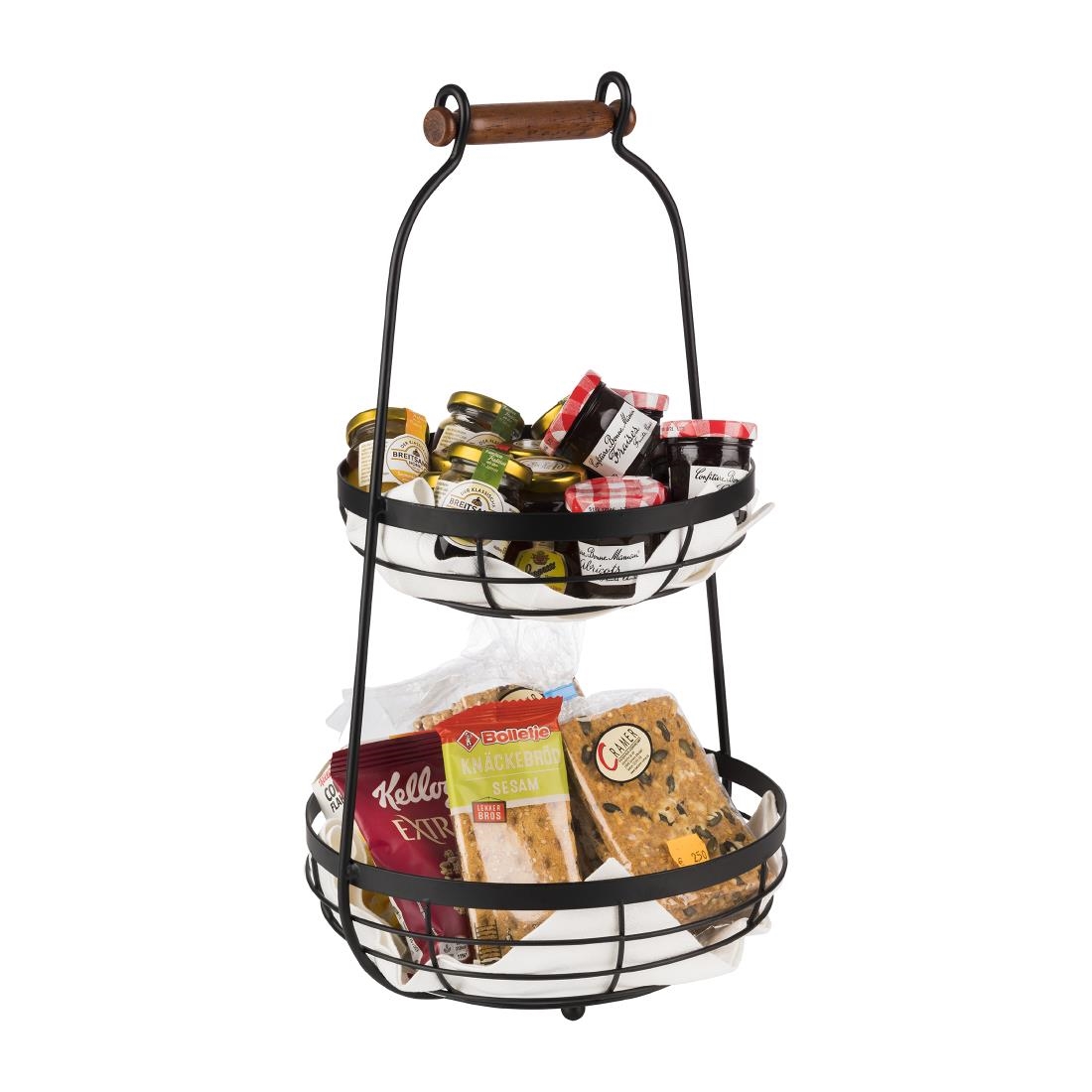 APS etagere 2 mandjes 260x480mm - Afbeelding 2