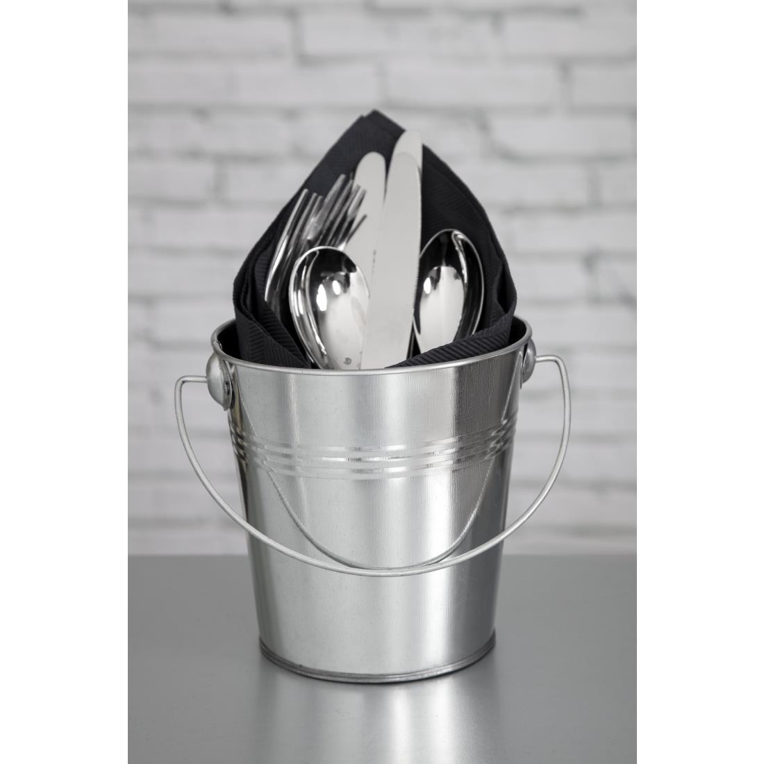 Olympia ronde gegalvaniseerde emmer 13cm - Afbeelding 3