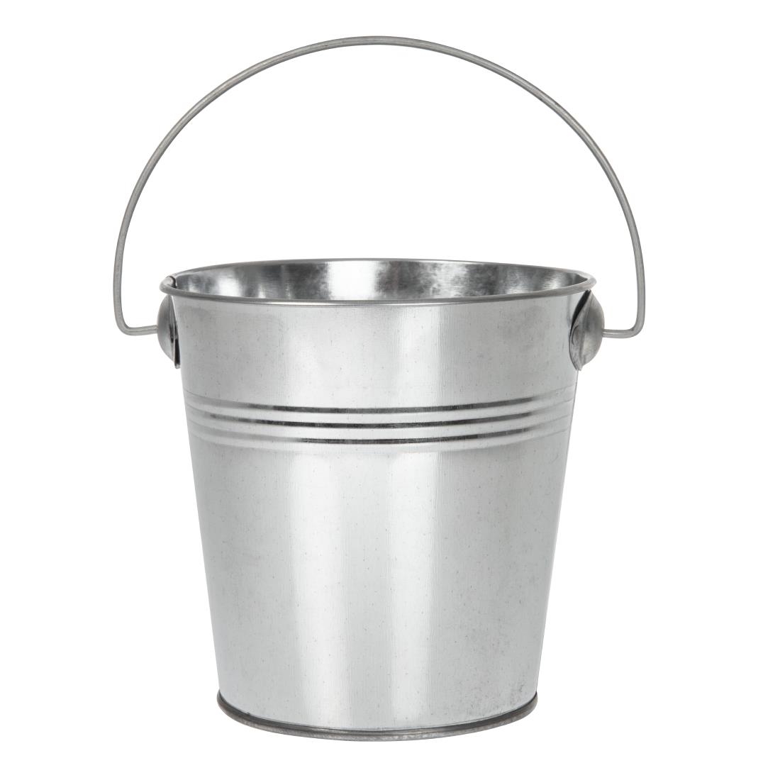 Olympia ronde gegalvaniseerde emmer 13cm - Afbeelding 5