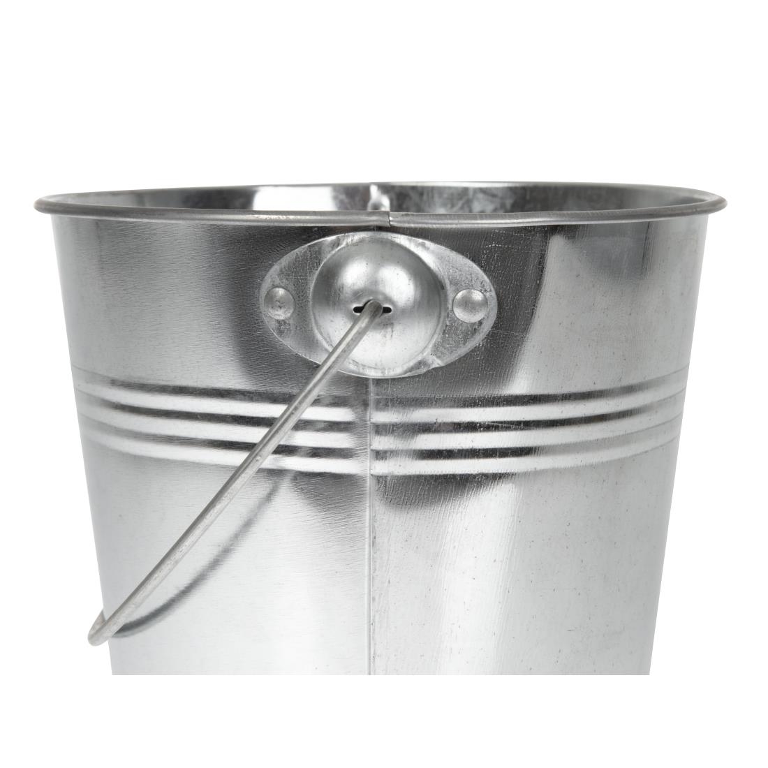 Olympia ronde gegalvaniseerde emmer 13cm - Afbeelding 6